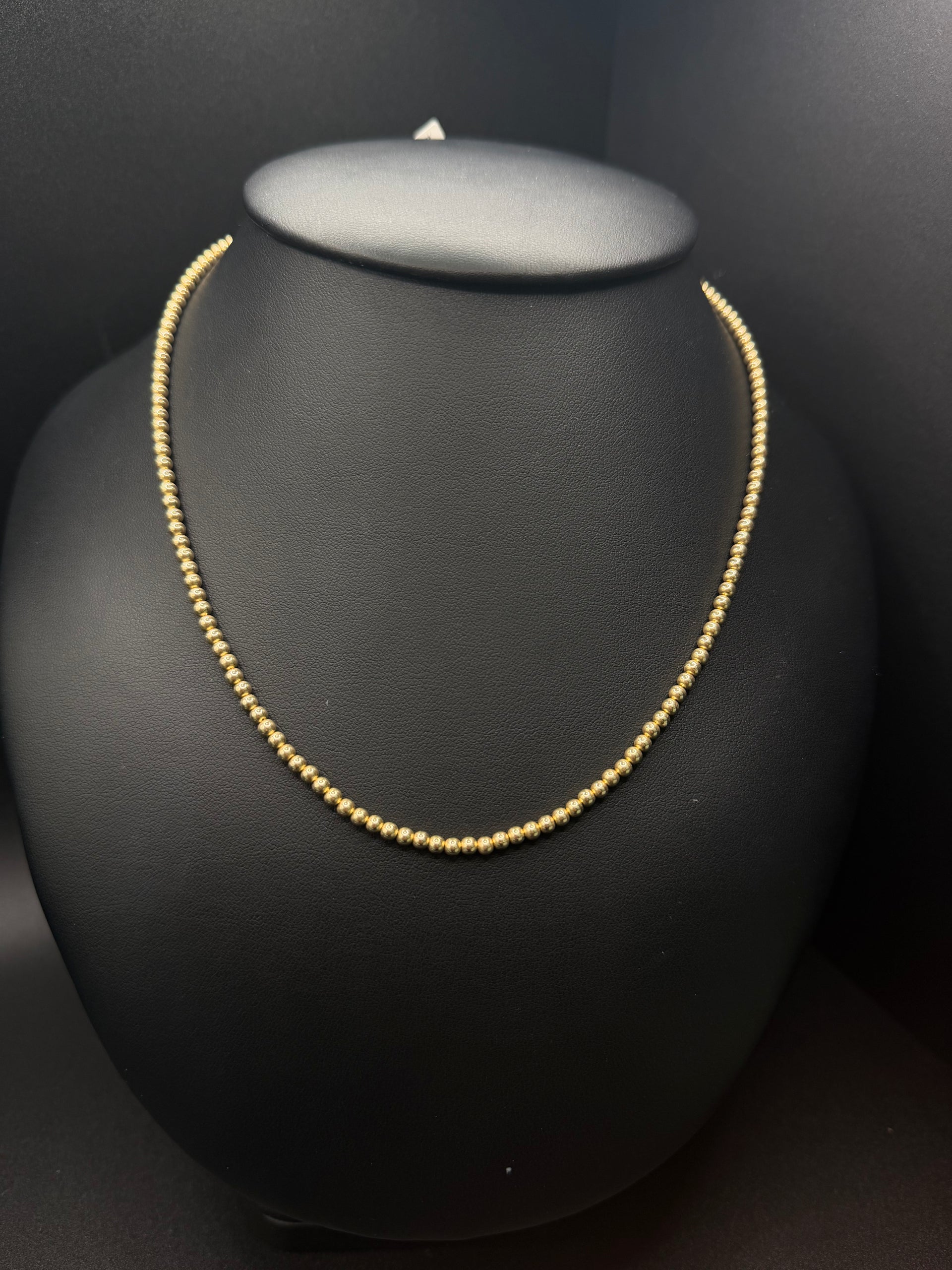 Ball Chain 10K Gold