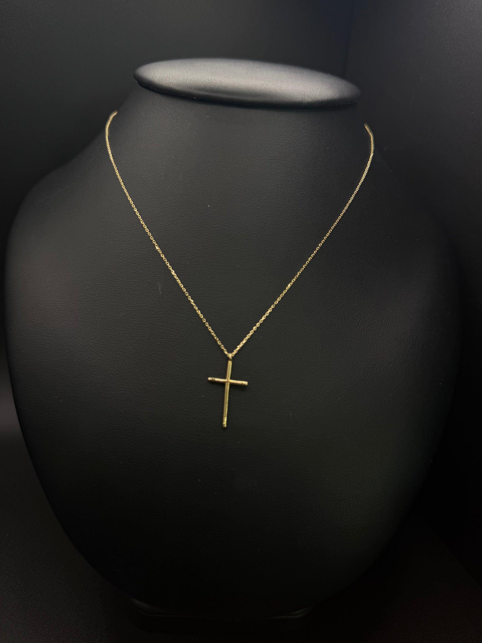 Cross pendant 10K Gold
