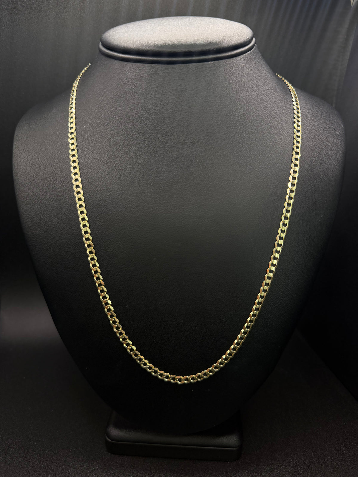 Cuban link chain 10K Gold